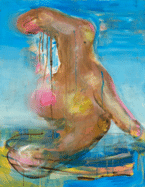 Bức mùa hè bất tận vẽ năm 2021 của Albert Oehlen